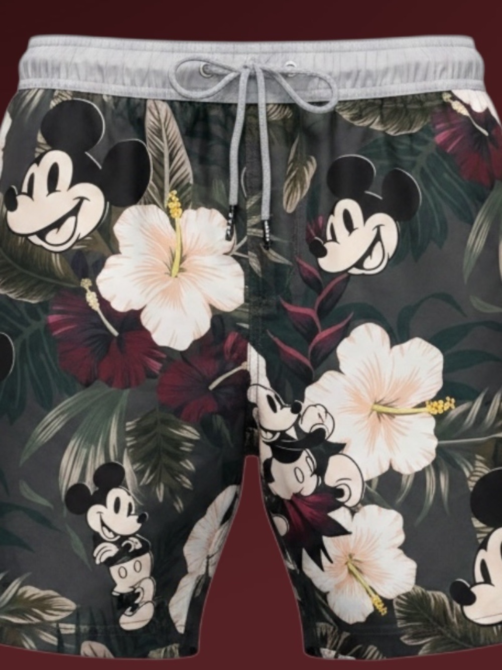 NEFF X Disney Mickey Mouse Floral Board Shorts. Men’s. NWT